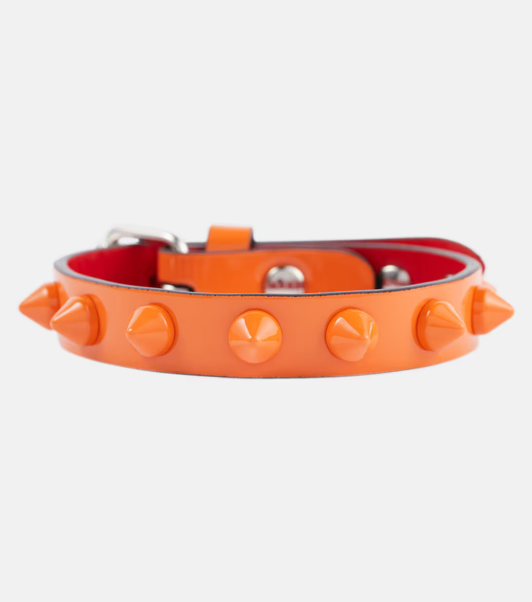 Loubilink embellished leather bracelet | Mytheresa (US/CA)