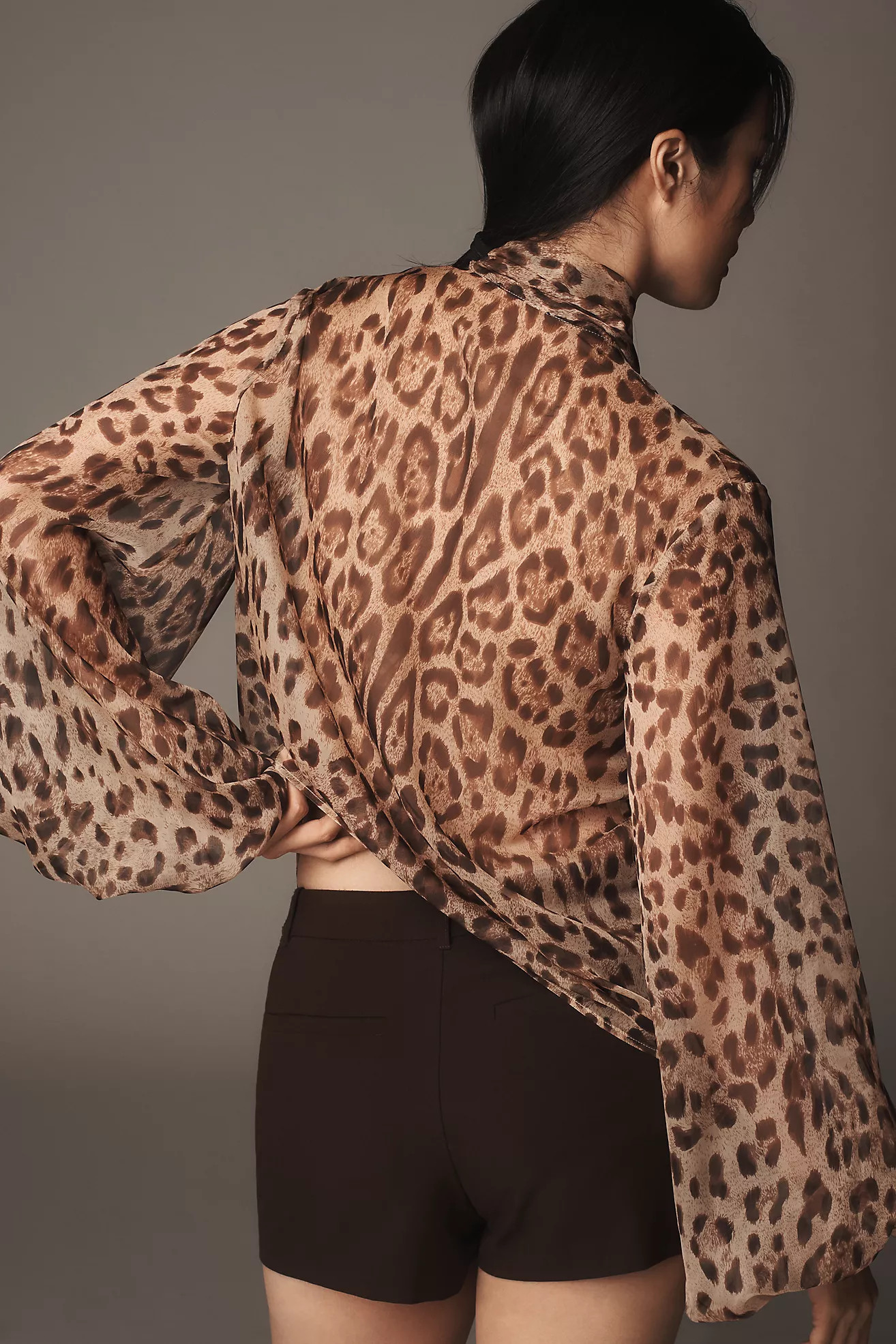 Bardot Solace Bow Blouse | Anthropologie (US)