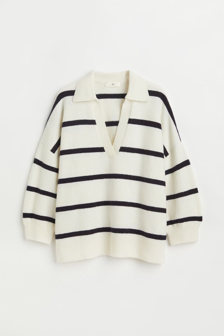 Sweater with Collar | H&M (US + CA)