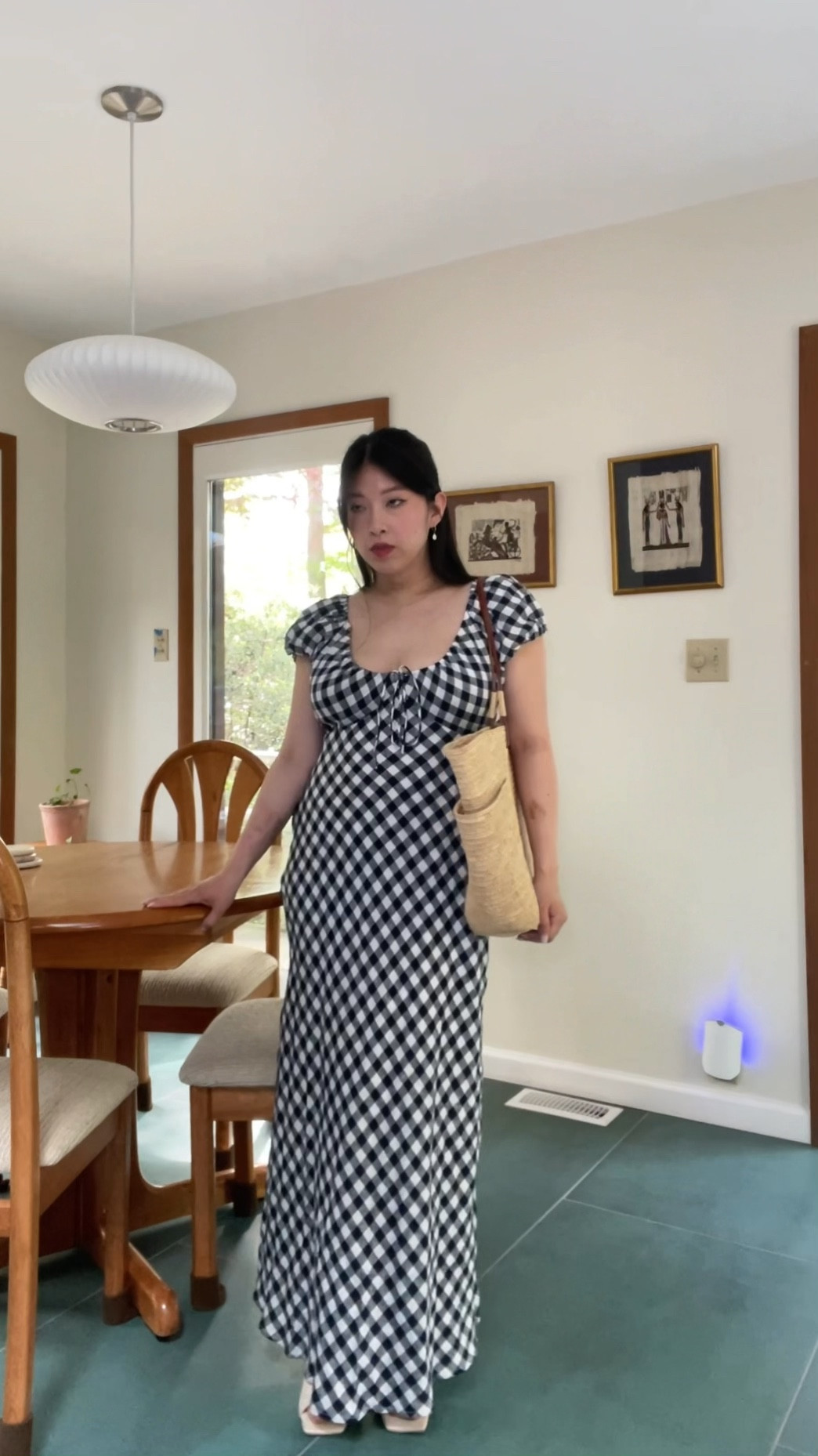 Styling gingham dress- Def a new summer fave 💛 
@gap x @shopdoen collab dress - wearing size M and it’s TTS 
@sezane bag - my favorite summer tote bag it’s sooo sturdy and spacious! 
@vivaia_official shoes - comfiest heeled sandals!! 

#gap #doen #ootd #sezanelovers #sezane #ginghamdress #mididresses #tryon #summerstyle #springoutfit 

#LTKShoeCrush #LTKSeasonal #LTKItBag