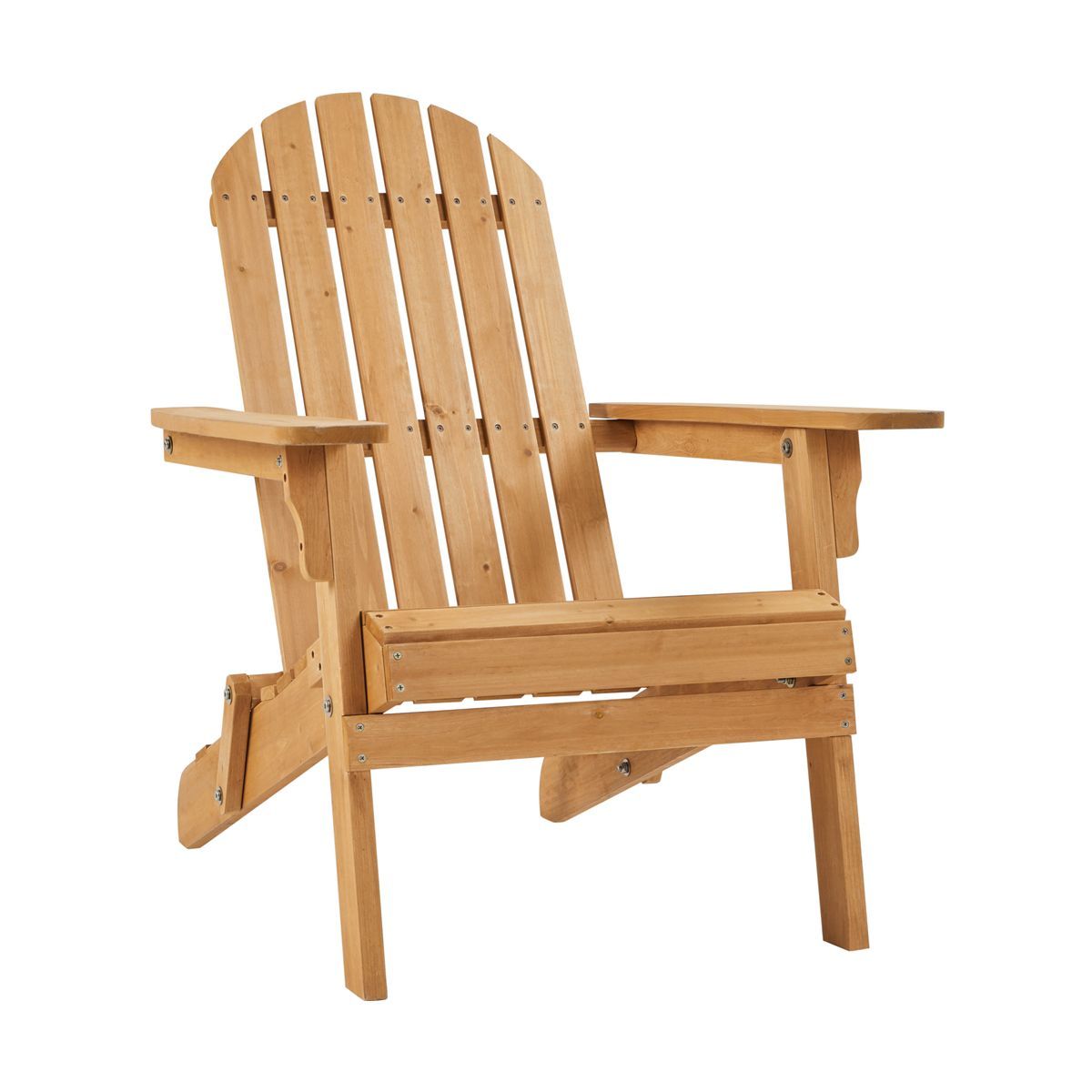 Yaheetech Folding Adirondack Chair Solid Wood Garden Chair Weather Resistant | Target