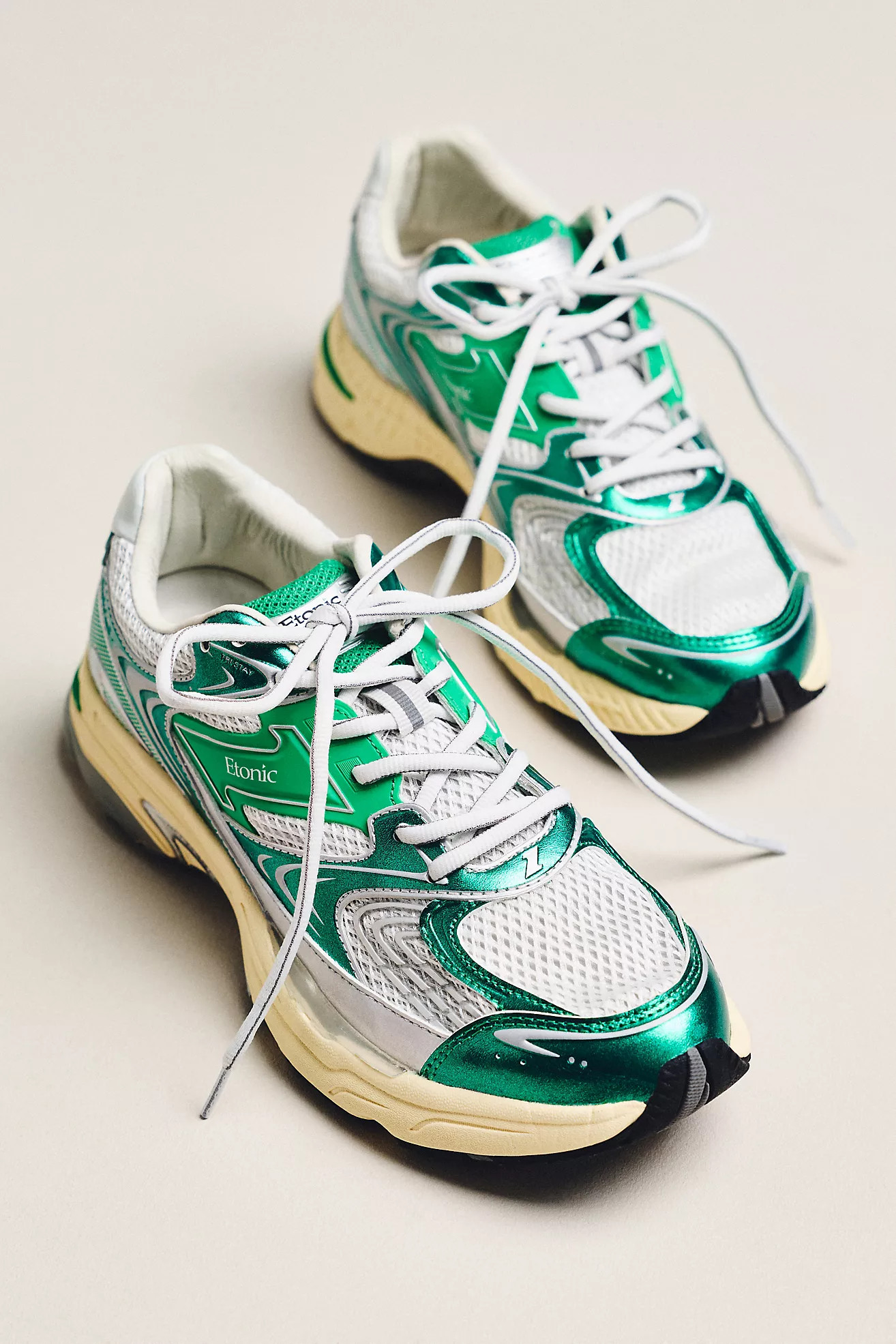 Etonic Evolution Metallic Sporty Sneakers | Anthropologie (US)