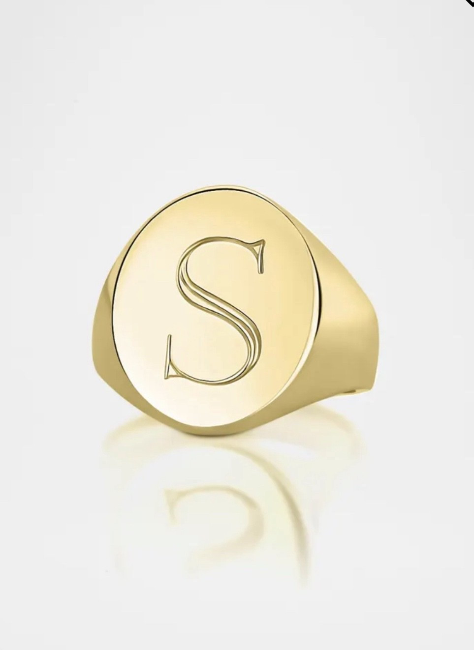 Engravable Signet Ring 

#LTKHoliday #LTKGiftGuide