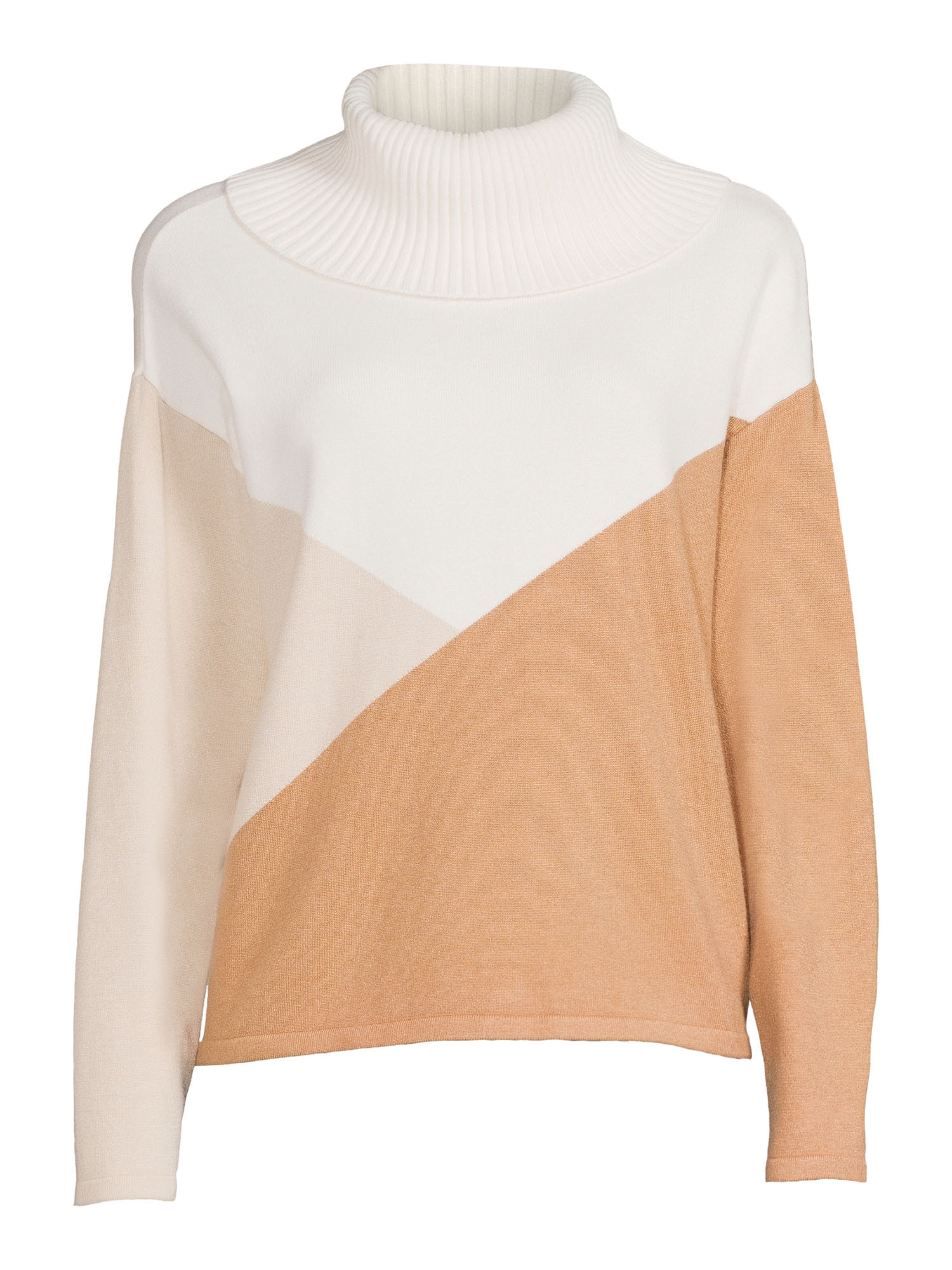 99 Jane Street Women's Turtleneck Pullover Sweater with Long Sleeves - Walmart.com | Walmart (US)