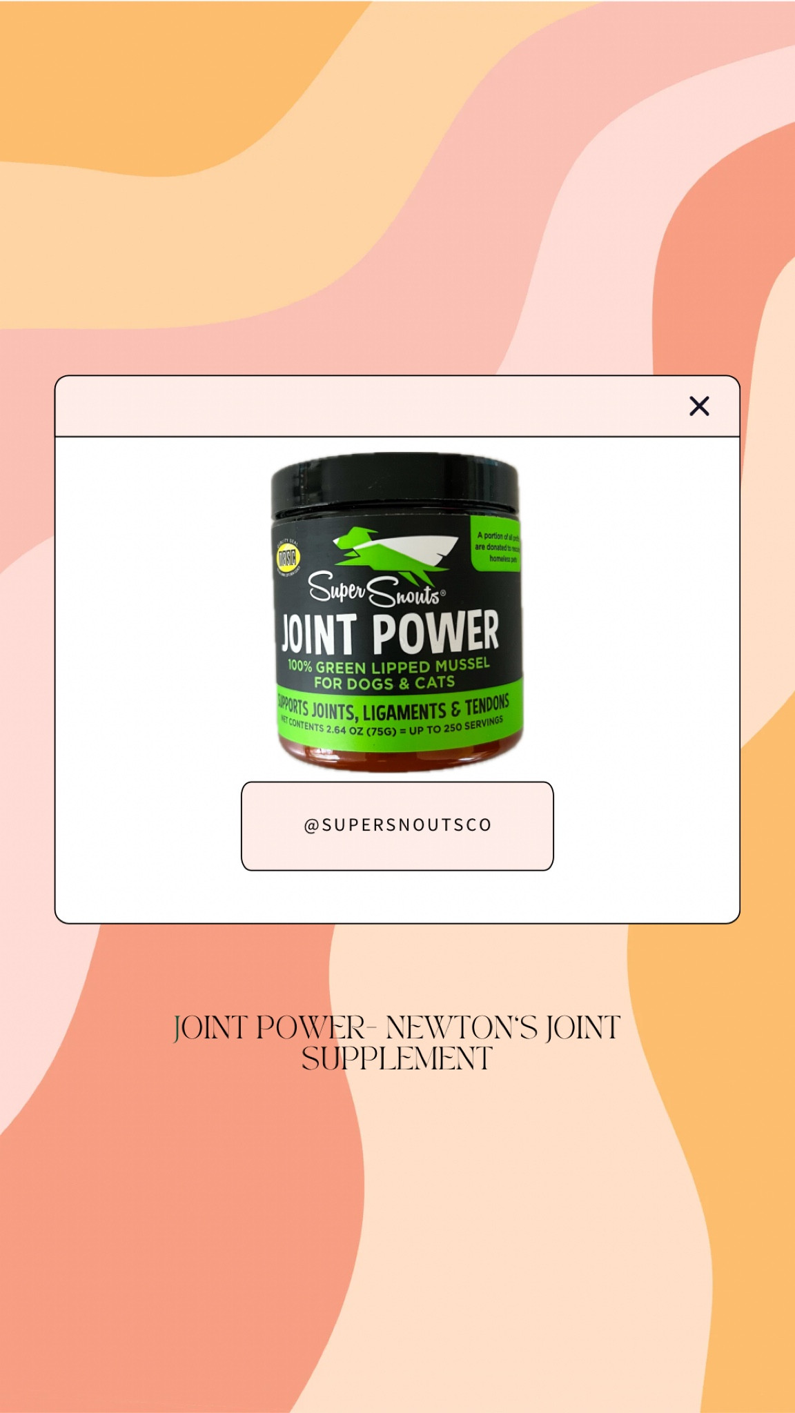 Best joint supplement for an aging dog! 

#LTKfamily #LTKActive #LTKhome