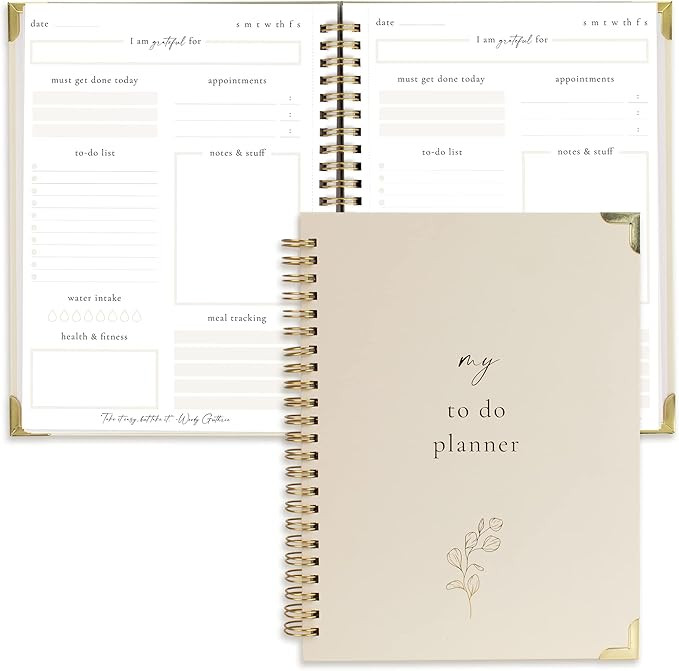 Beautiful To Do List Notebook - Aesthetic Daily Planner to Easily Organize Your Tasks And Boost P... | Amazon (US)