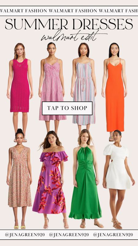 Walmart Summer Dresses | Summer Outfit | Floral Midi Dress | Short White Dress | Crochet Dress 

#LTKSeasonal #LTKStyleTip #LTKFindsUnder50