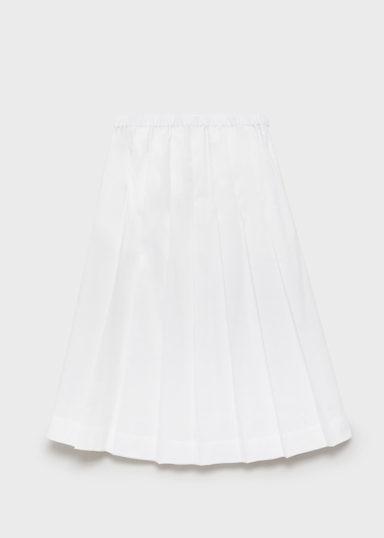 Cotton pleated skirt - Women | MANGO United Kingdom | MANGO (UK)