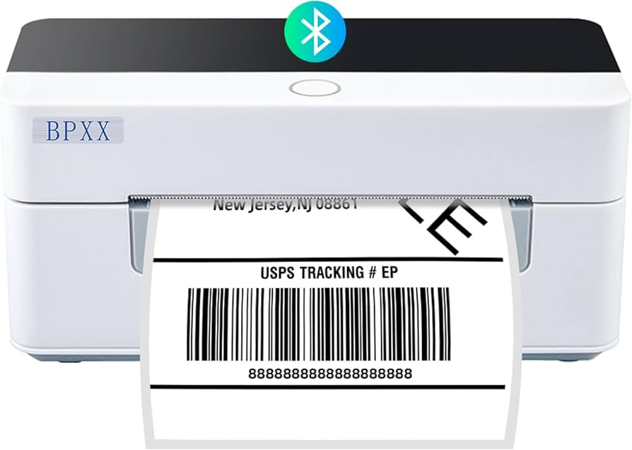 Bluetooth Thermal Label Printer - Clear Print Quality, Portable Printer Wireless Shipping Label P... | Amazon (US)