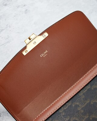 Celine Medium Classic Triomphe Shoulder Bag | FWRD 