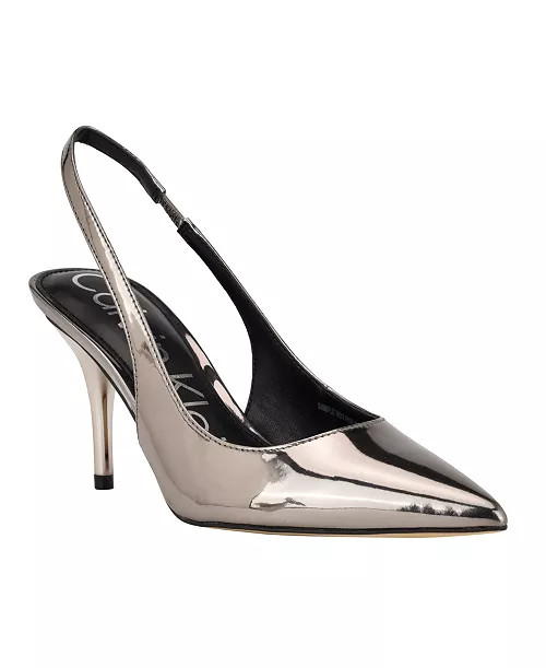 Women's Cinola Pointy Toe Slingback Pumps | Macy's