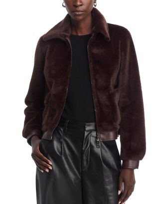 Love Token Faux Fur Jacket  | Bloomingdale's Women | Bloomingdale's (US)