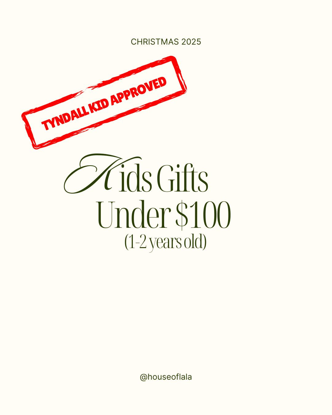Kids gifts under $100 that won’t end up in the toy graveyard by New Year’s 😅

Every item here is Tyndall-kid approved, age-appropriate, and actually fun (for them and you).

Perfect for 1–2 year olds—linked and ready to go 🎄🤍  

 #LTKGiftGuide #LTKHoliday #LTKKids