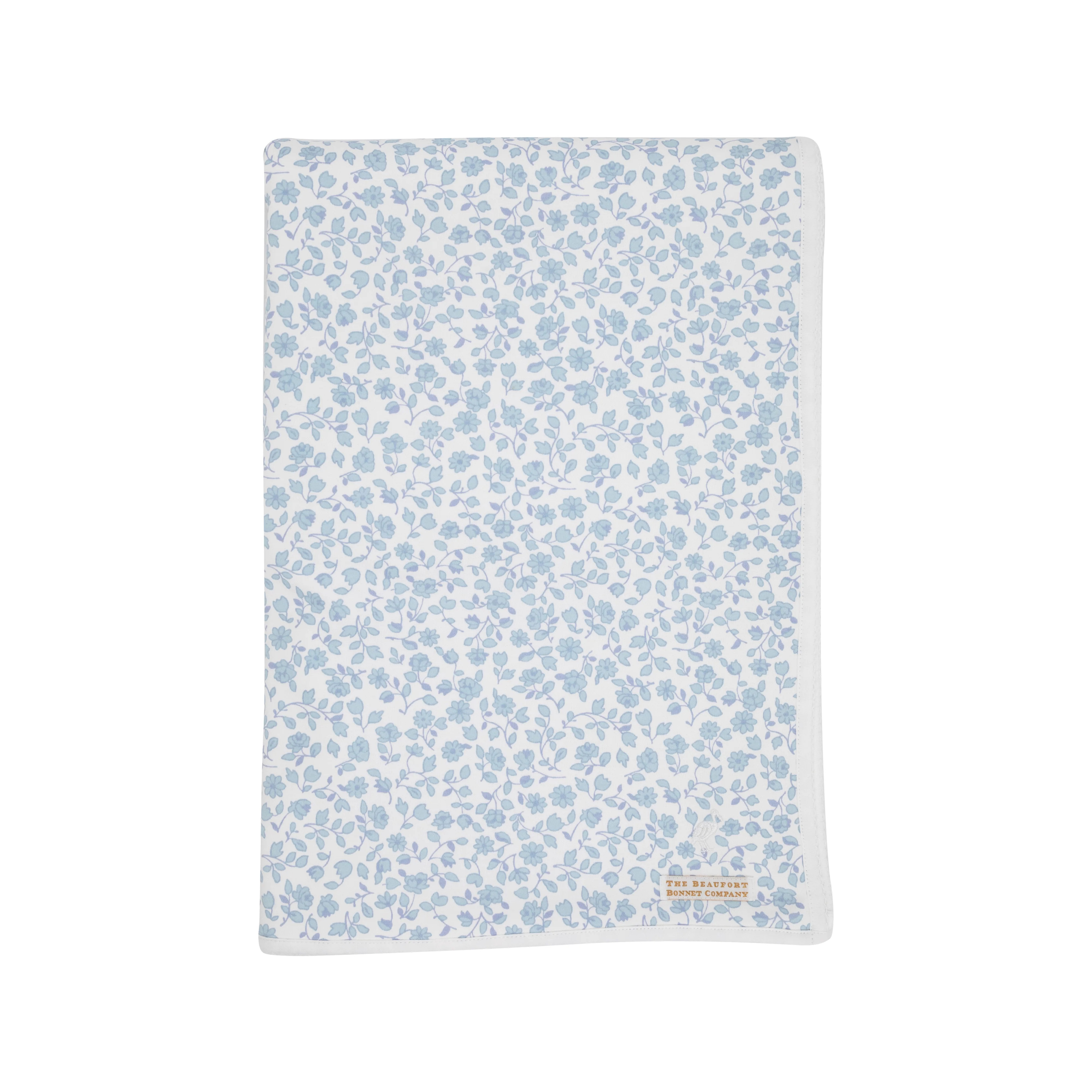 Silent Night Throw - Greenbriar Garden with Worth Avenue White | The Beaufort Bonnet Company