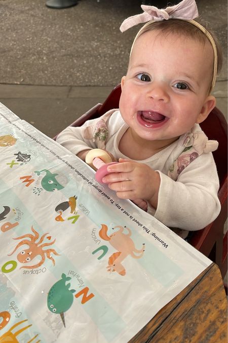 We love these disposable placemats for littles while out at a restaurant! 

#LTKstyletip #LTKfamily #LTKbaby