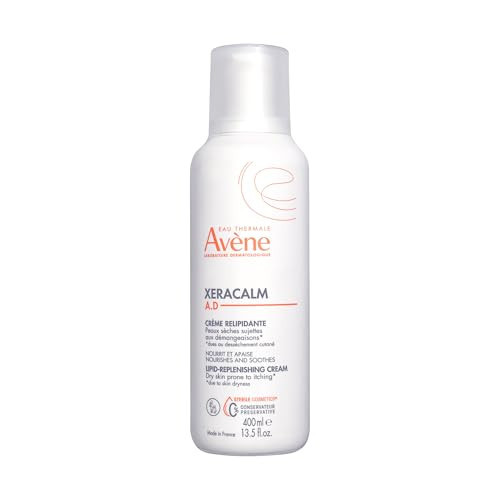 Avène XeraCalm A.D Lipid-Replenishing Cream, Atopic Dermatitis, Eczema-Prone, No Preservatives, Fragrance-Free, Pump, 13.5 Oz | Amazon (US)