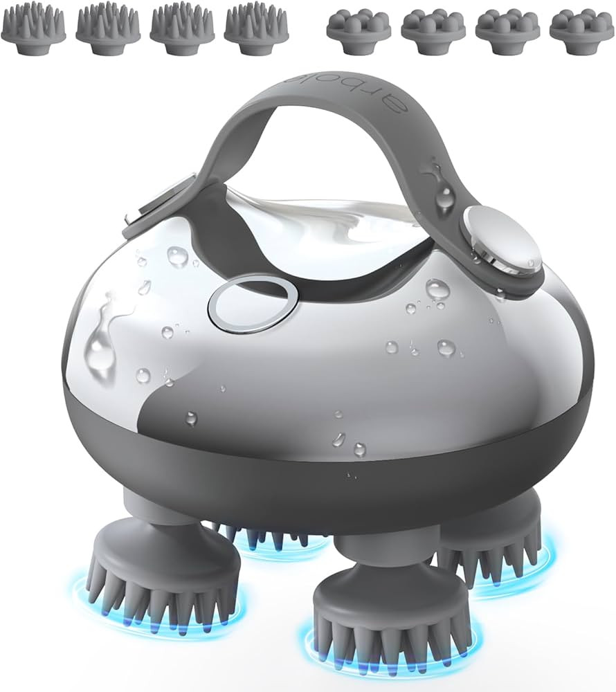 arboleaf Scalp Massager Rechargeable Head Massager Scalp Stress Relax, Waterproof Handheld Hair S... | Amazon (US)