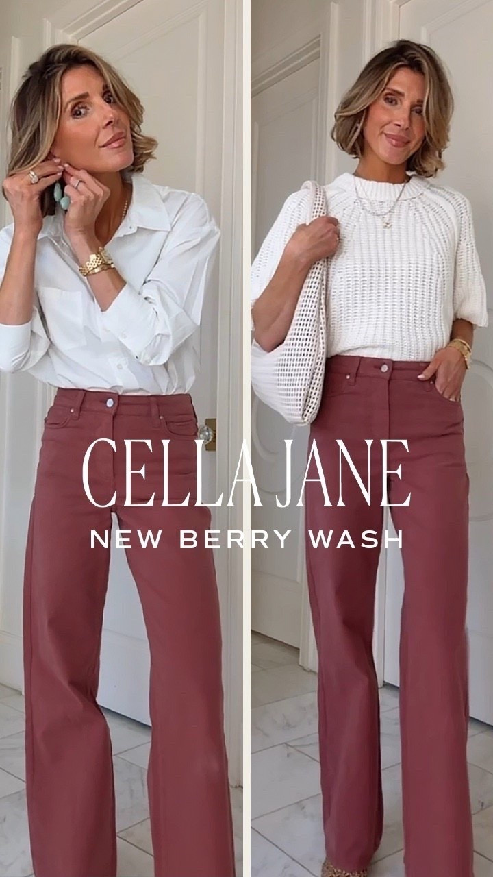 Best seller this week! 

The jeans that are flattering on everyone in this new berry wash. I'm 5'7 for reference wearing the 28 inseam and they fit true to size. 

#LTKootd