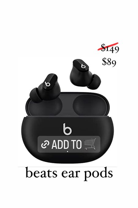 Yes please! Ear pods on sale for cyber week. Beats 

#LTKCyberweek #LTKunder100 #LTKGiftGuide