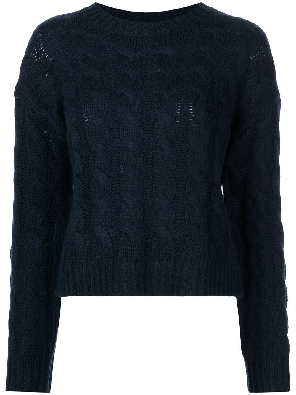 cable knit cashmere jumper | Farfetch (US)