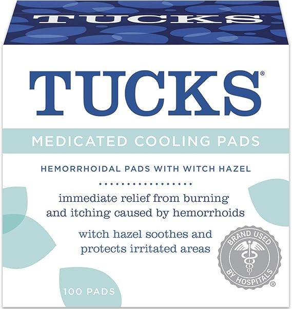 Tucks Md Cool Hemorrhoid Pad, 100 Count | Amazon (US)