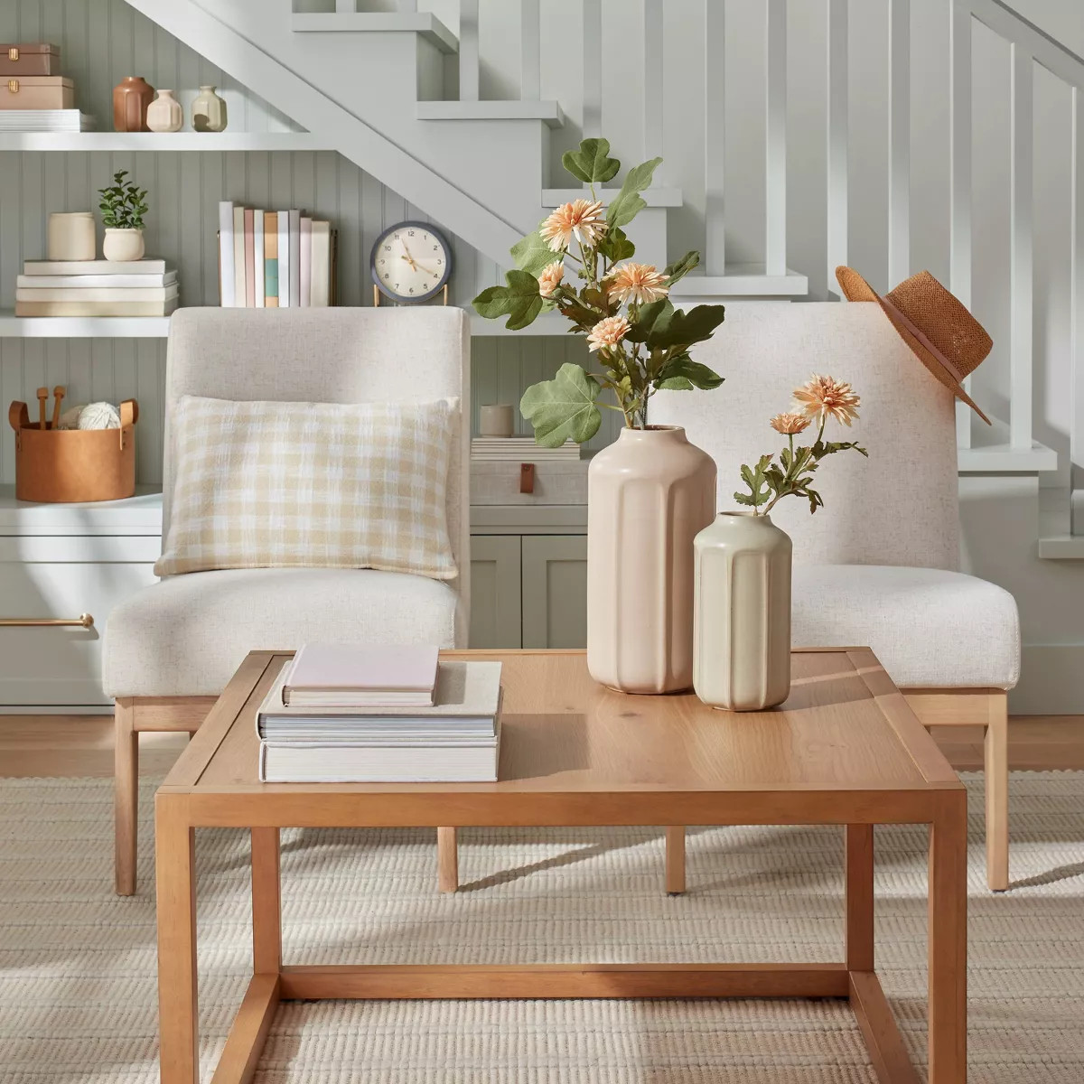 25" Faux Fig Leaf Stem - Hearth & Hand™ with Magnolia | Target