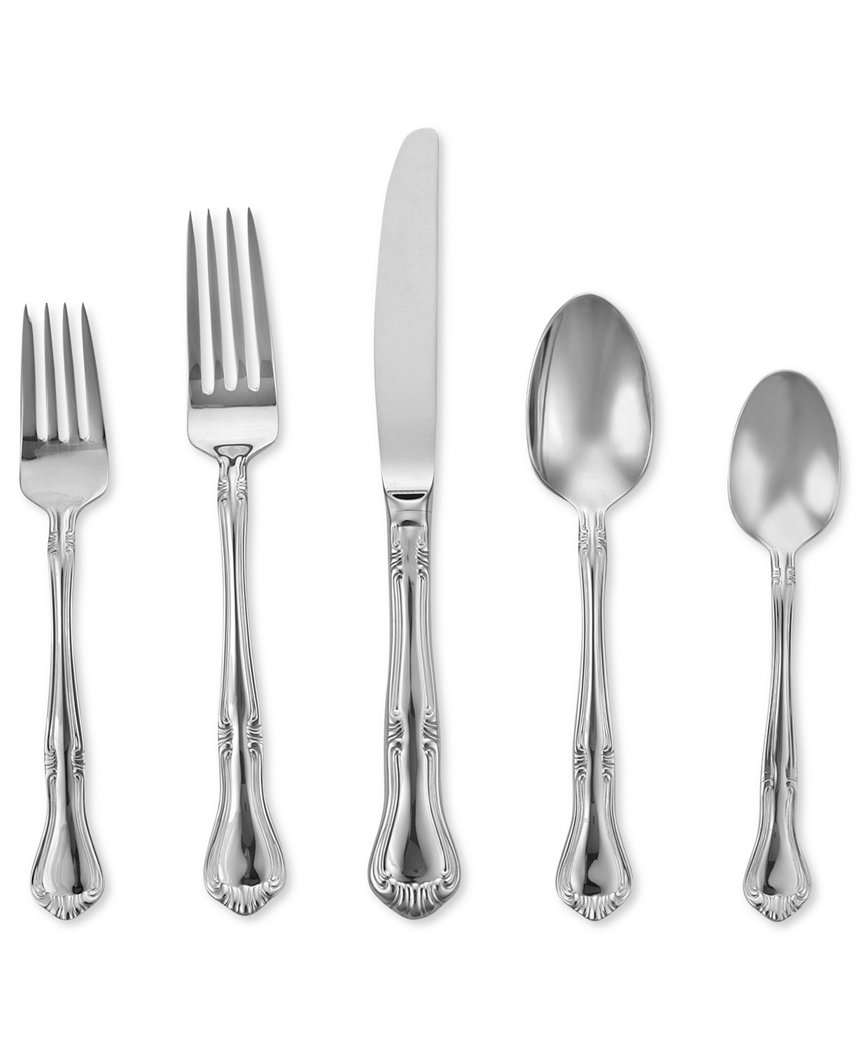 Flatware 18/10, Valcourt 5-Piece Place Setting | Macys (US)