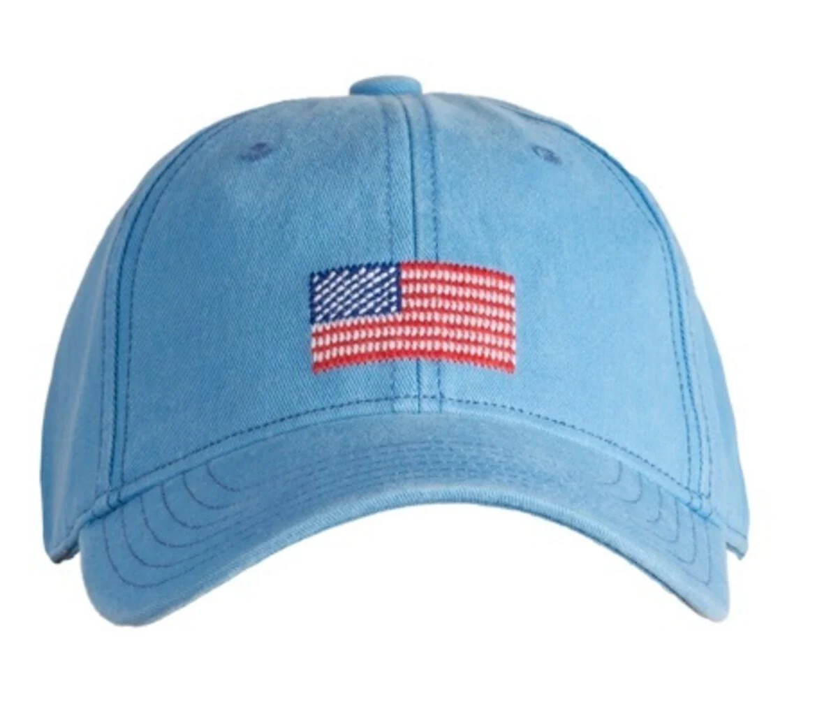 Needlepoint American Flag Hat - Harding Lane | JoJo Mommy
