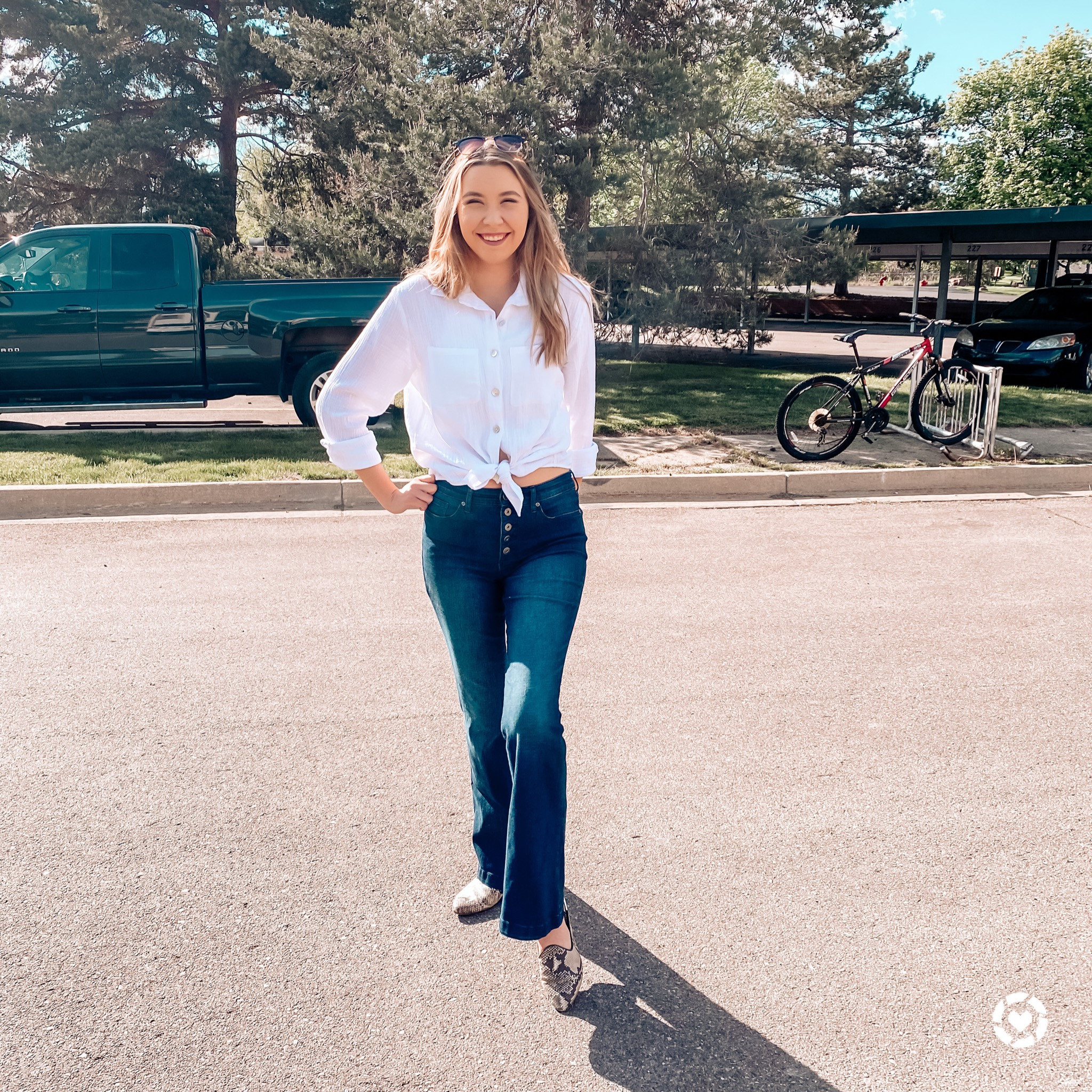 Missing my blonde hair and the sunshine but these flare pants are still a staple in my wardrobe. I’ve never loved a style of pant more  

#LTKSeasonal #LTKsalealert #LTKstyletip