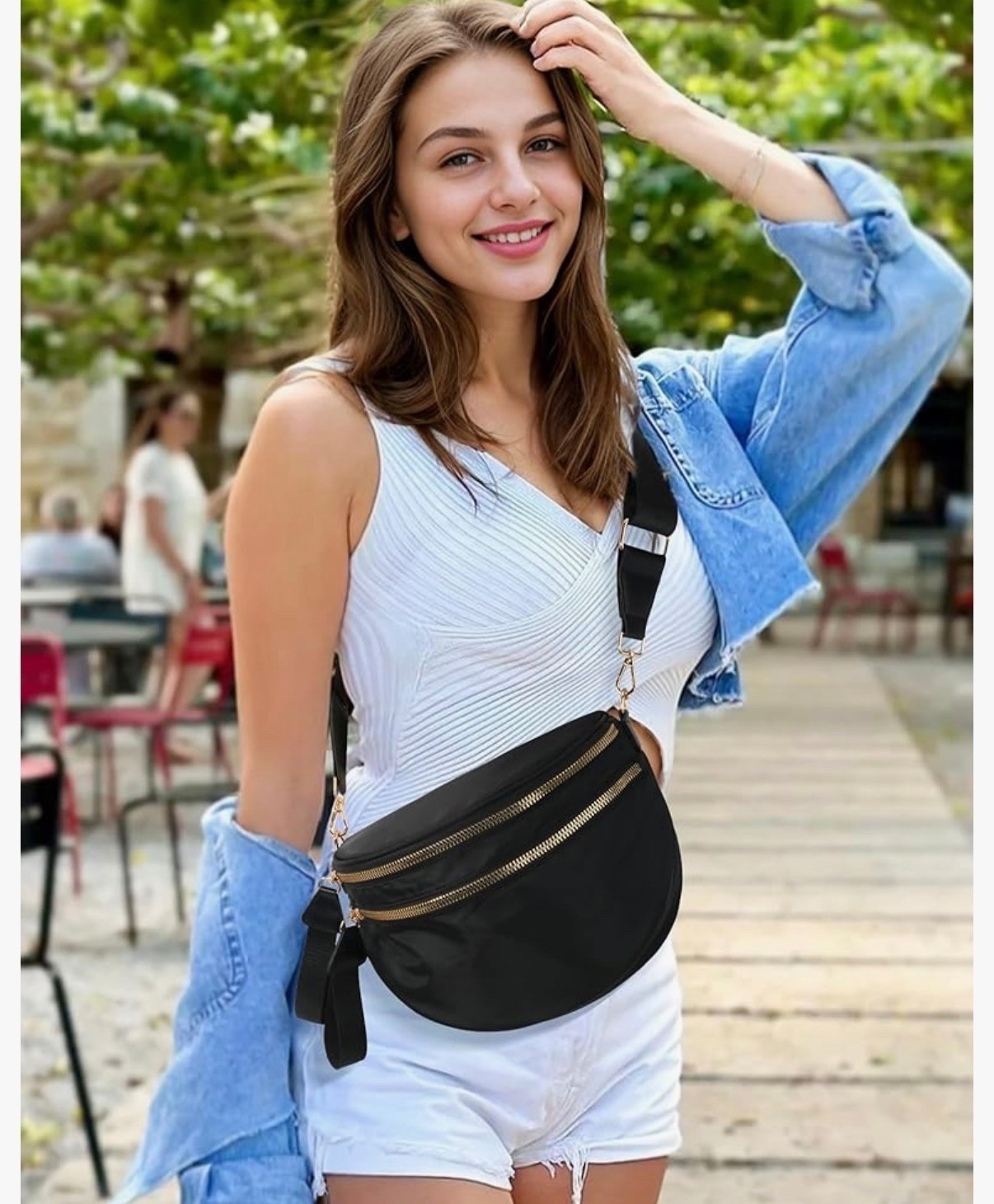 FEIBOON Spacious Nylon Crossbody Bag Bum Bag Handbags Wallets Purses Trendy Shoulder Bag

Belt bag for Disney

#LTKootd #LTKmomlife