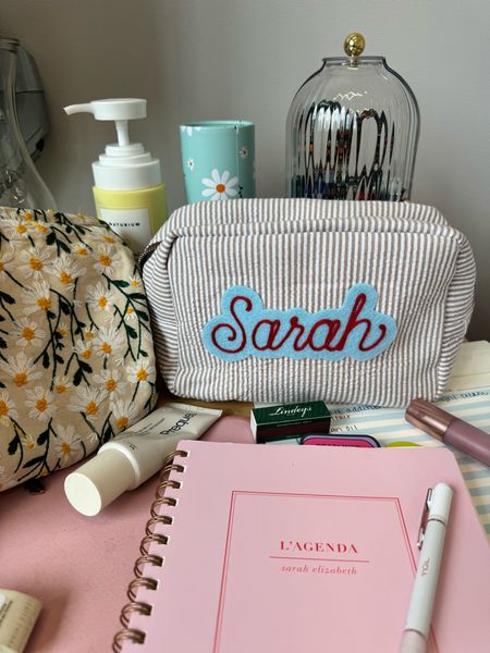 DIY personalized  toiletries bag. 

Use code "MYSISTERMADEMEBUYIT" for 20% off your custom patch purchase! 

#LTKGiftGuide #LTKitbag #LTKfindsunder50