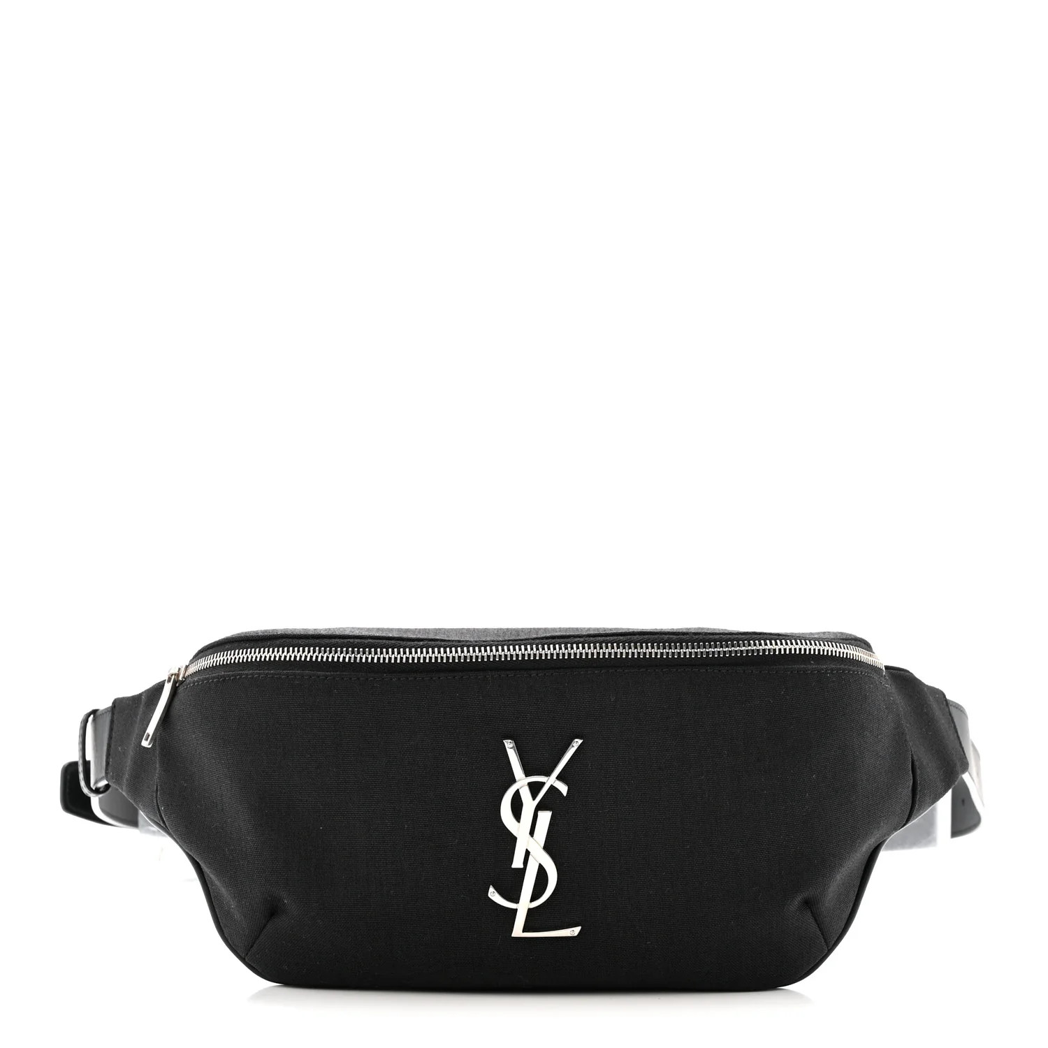 Canvas Monogram Belt Bag Black | FASHIONPHILE (US)