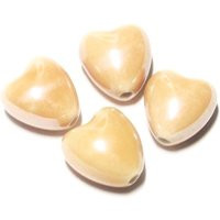 4 Pc - 12mm Heart Ceramic Porcelain Desert Sand Brown Beads Beading Jewelry Craft Supplies Miniature Valentines Day Gift Love Friendship | Etsy (US)