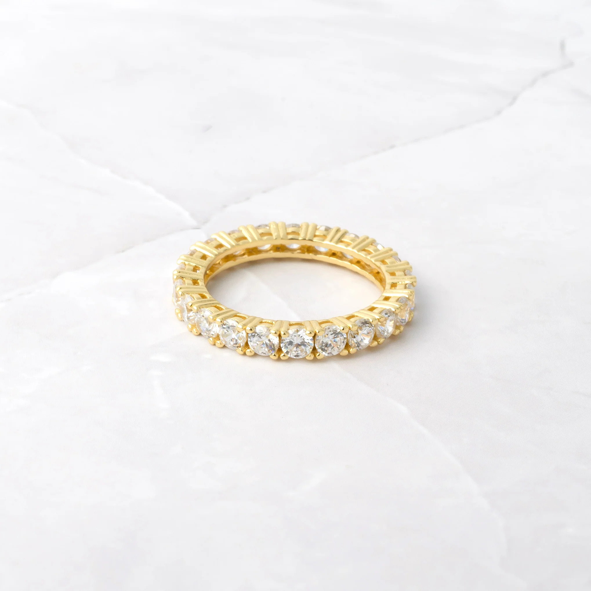 3mm Studded Eternity Band | Sami Jewels