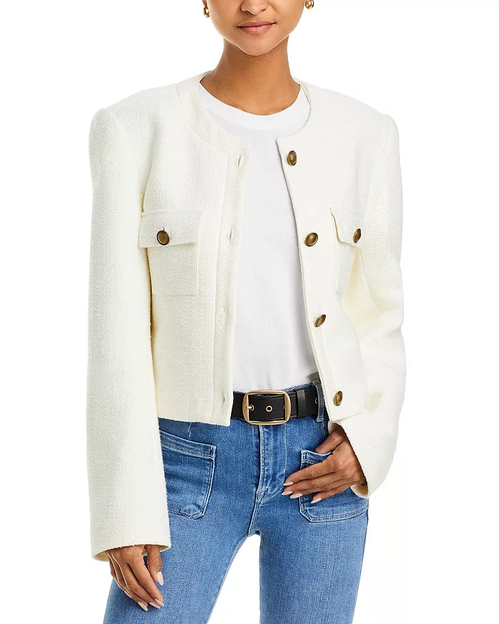 Cotton Textured Jacket | Bloomingdale's (US)