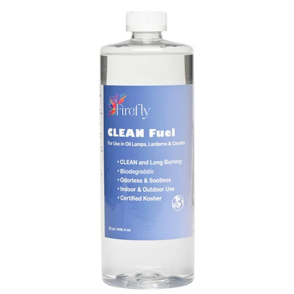 Firefly Clean Lamp Oil, Odorless & Smokeless, 32 oz | Walmart (US)