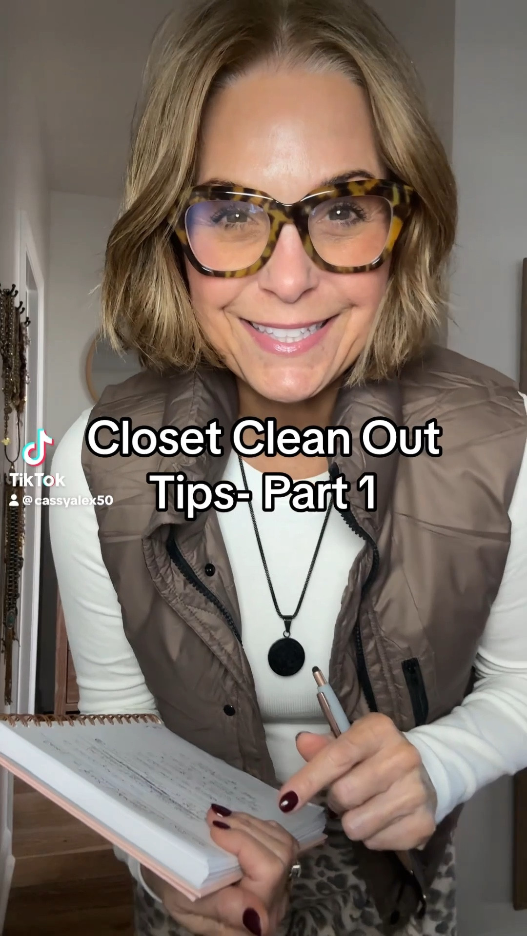 Start 2026 organized! Closet clean out - part one - outfit linked here as well as great organizing items for your closets. 

#LTKSeasonal #LTKOver40 #LTKHome