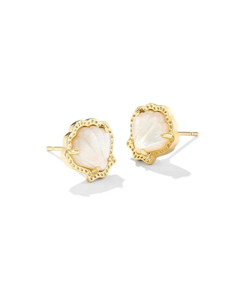 Kendra Scott Brynne Shell Stud Earrings, Fashion Jewelry for Women | Amazon (US)