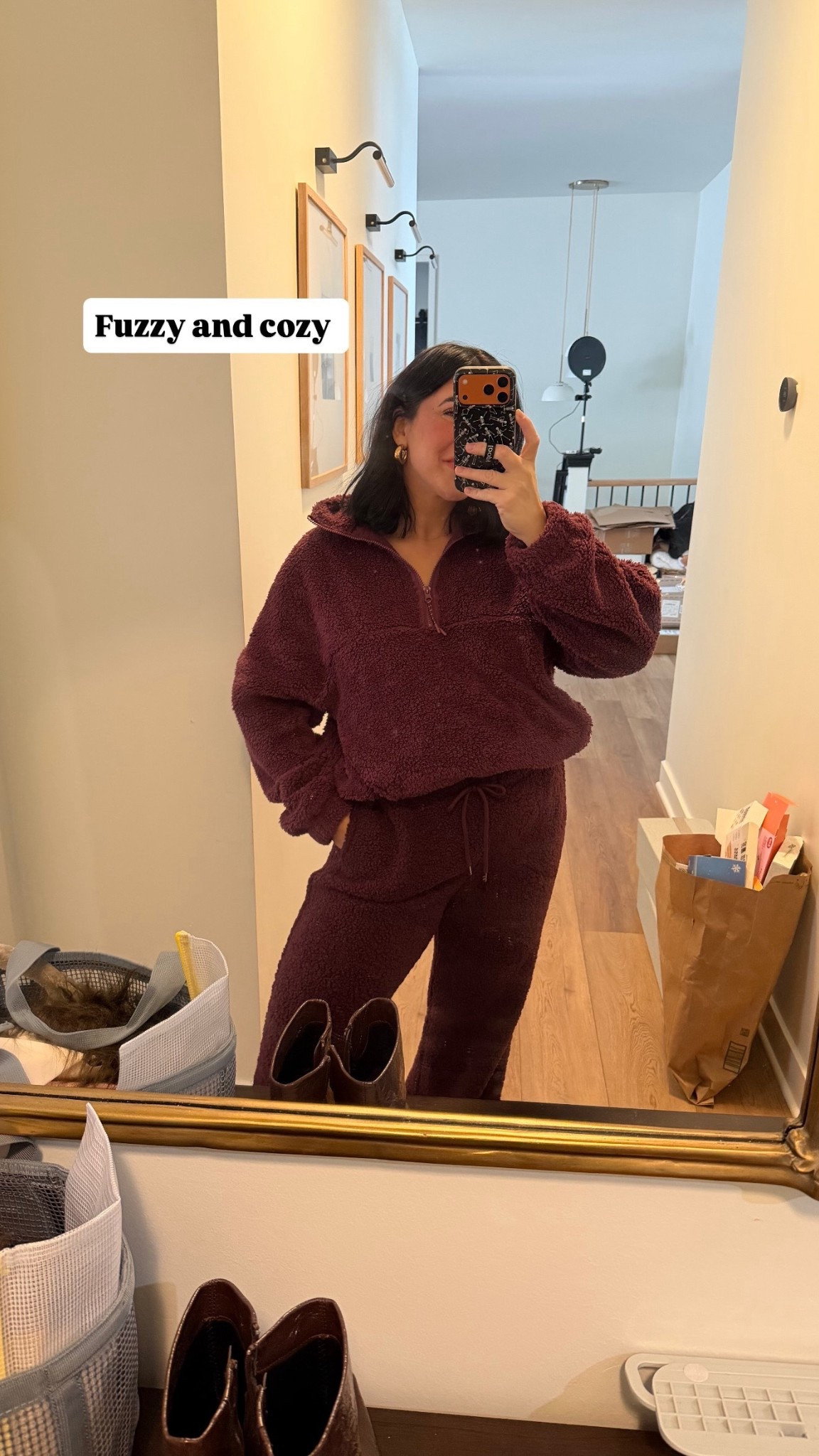 Fuzzy & cozy little ootd. Walmart! Under $10 each! 

Size L in both 

#LTKSeasonal #LTKHoliday