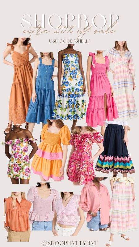 Shopbop sale - sale dresses - wedding guest - vacation dress - summer dress - vacation outfit - colorful dress - ruffle dress - casual outfit 

#LTKsalealert #LTKstyletip #LTKSeasonal
