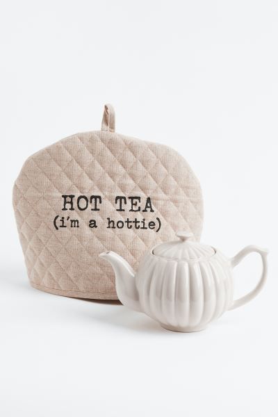 Linen-blend Tea Cozy | H&M (US + CA)