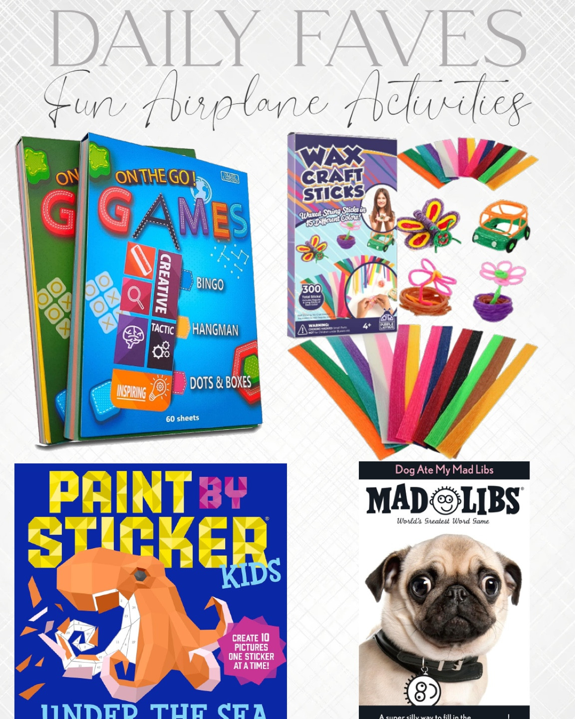 Fun activities for an airplane ride!

#LTKfamily #LTKkids #LTKtravel