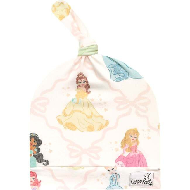 Copper Pearl | Top Knot Hat 0-4mo, Disney Princess (Prints, One Size) | Maisonette | Maisonette