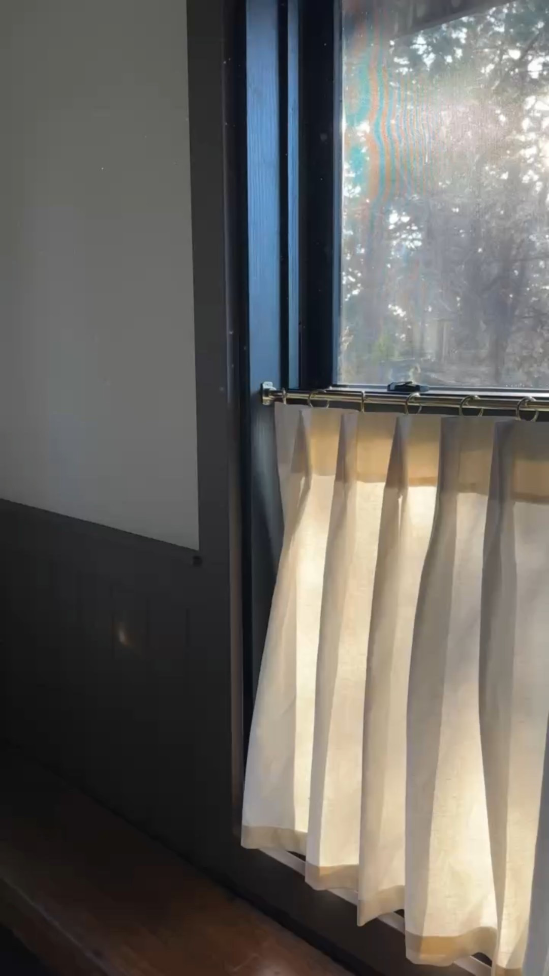These are the cafe curtains that we have used all around our home. 

Specs:
- Flour
- Pinch Pleat
- 25” 
(I like to double up with two 25” panels so I can open them to each side of the window)

#LTKStyleTip #LTKSeasonal #LTKHome