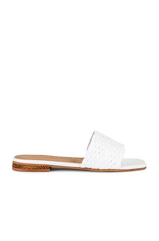 Kaanas Key Largo Braided Sandal in White from Revolve.com | Revolve Clothing (Global)