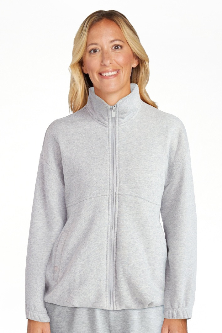 Athletic Works Women's Premium Fleece Active Jacket, Midweight, Sizes XS-4X | Walmart (US)