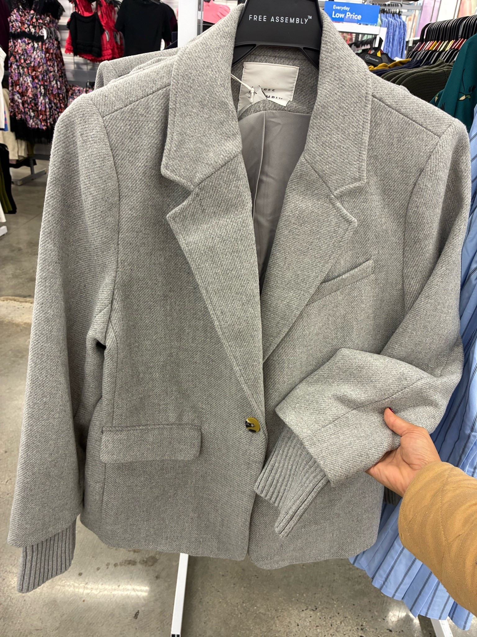 I love the sweater cuff on this blazer from Walmart!

#LTKdayinmylife #LTKSeasonal