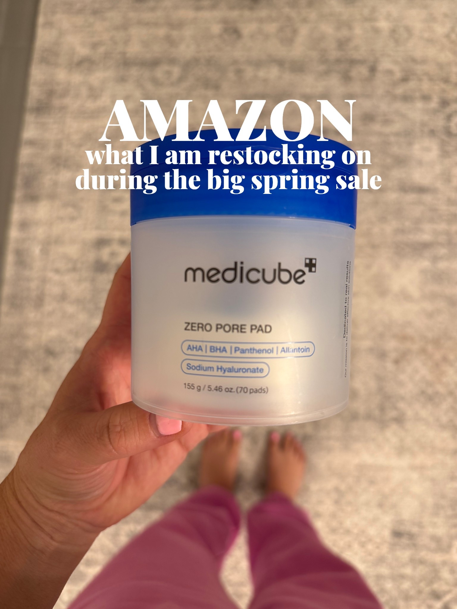 Amazon big spring sale restock! #amazon #medicube #springsale #amazonfind #sale #beauty #skincarefave #amazonsale

#LTKselfcare #LTKSaleAlert #LTKBeauty