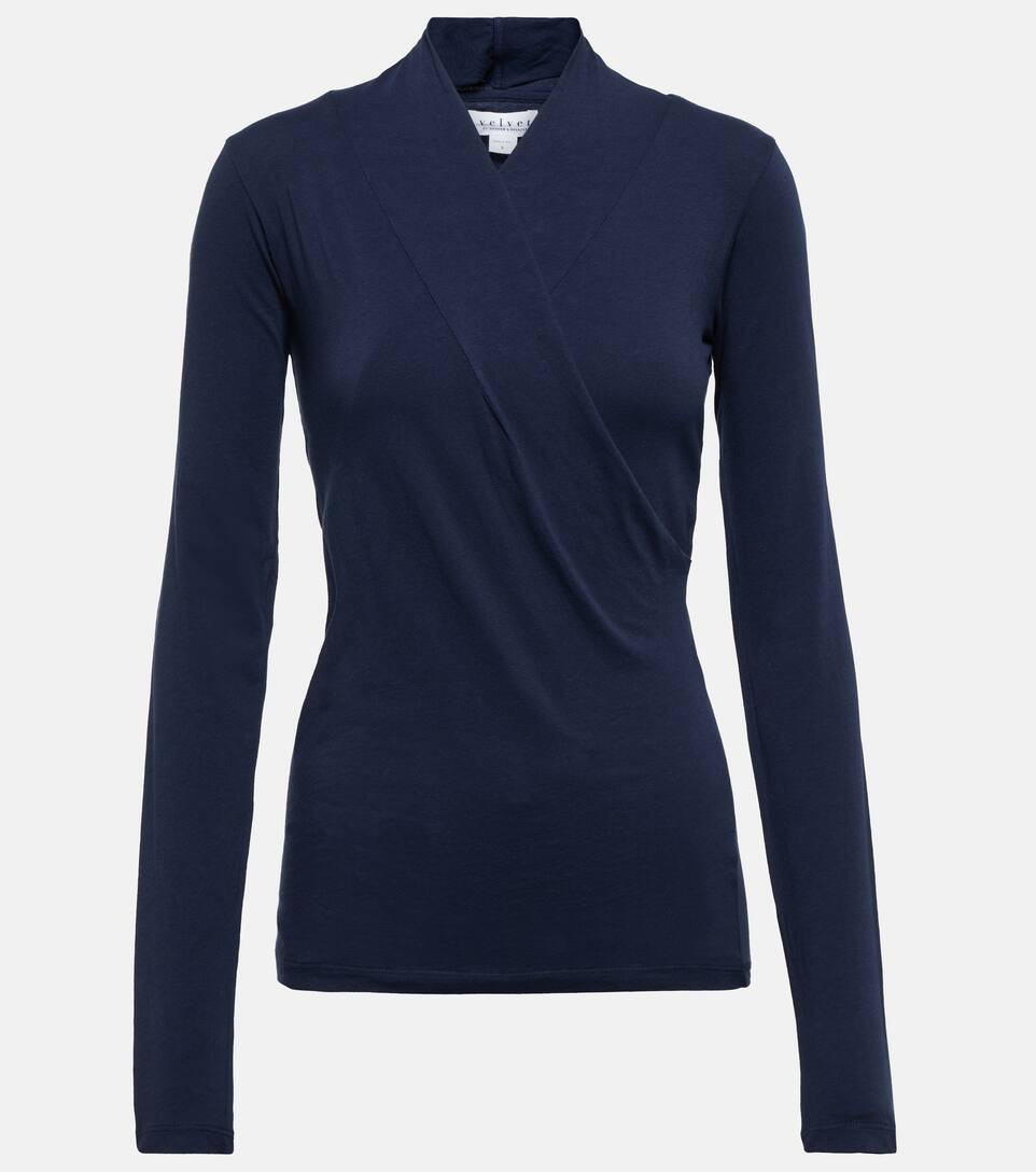 Meri cotton wrap top | Mytheresa (US/CA)