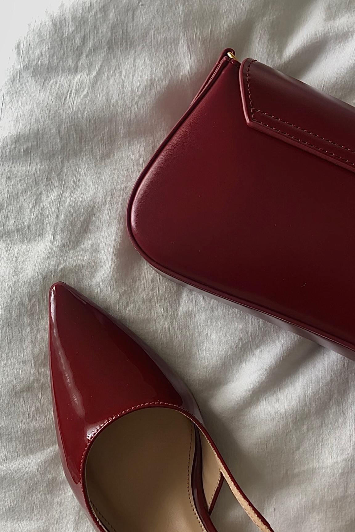 Old money dark cherry red aesthetics for Valentine’s 

#LTKbeauty #LTKstyletip #LTKshoecrush